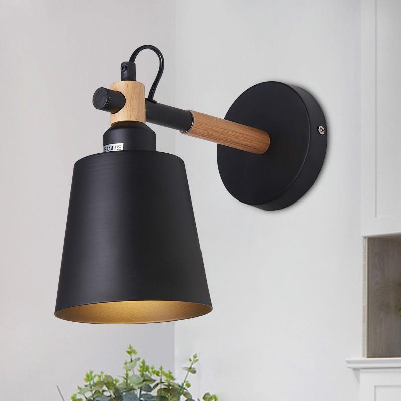 Modern Bedside Wall Lamp Sleek Bedroom Restaurant Lighting 3