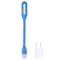 Adjustable USB LED Reading Light With Flexible Neck And US Adapter 2