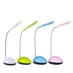 adjustable kids led bedroom reading lamp 2 pack flexible portable light