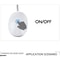 Adjustable Kids LED Bedroom Reading Lamp 2 Pack Flexible Portable Light 6