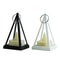 Ambient Triangle LED Party Flameless Candle Lights Pyramid Lamps 0