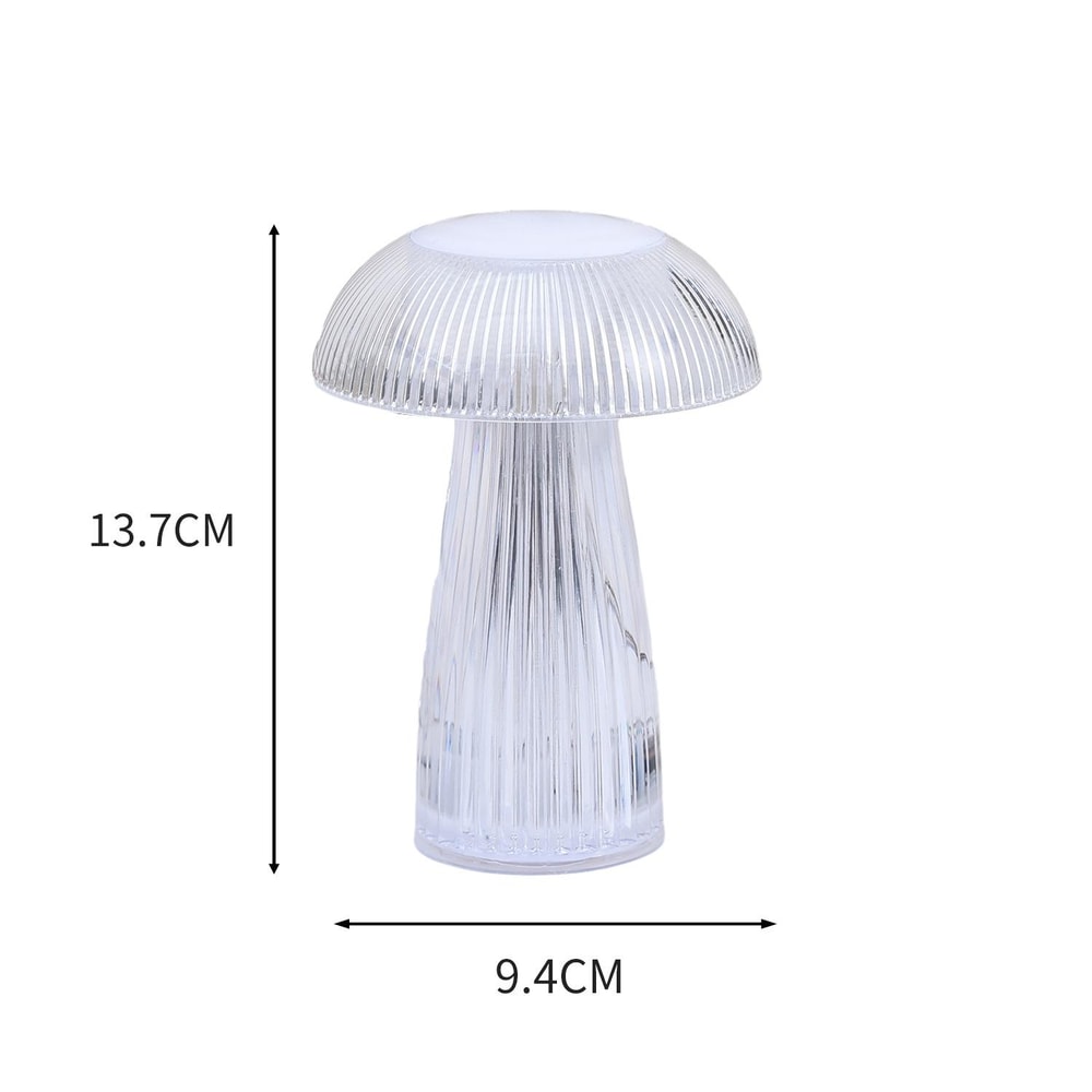 Magical Jellyfish Mushroom Table Lamp LED Ambient Bedside Night Light 4