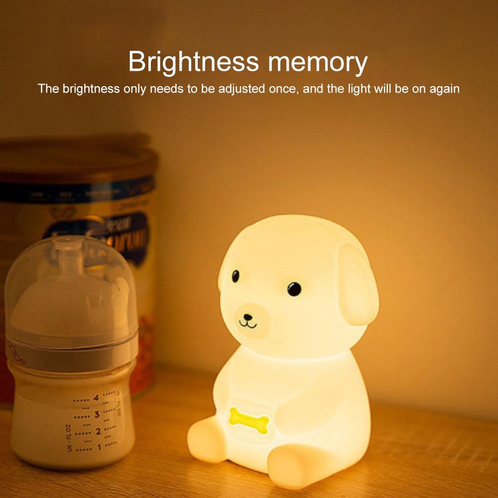 LED Colorful Silicone Sensor Night Light Warm & Color Changing LED Silicone Night Light