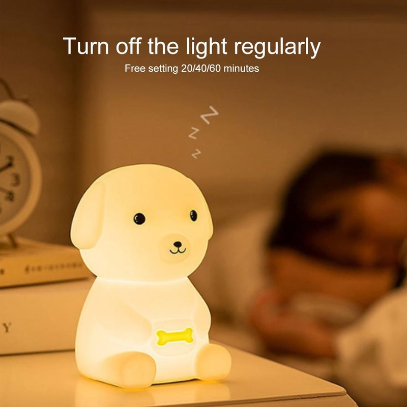 LED Colorful Silicone Sensor Night Light Warm & Color Changing LED Silicone Night Light