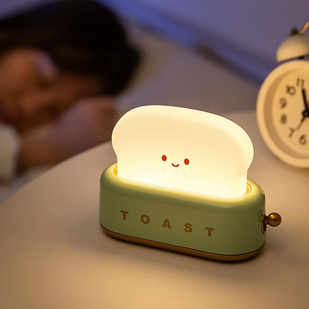 USB Charging LED Bread Maker Sleep Light With Timer 3