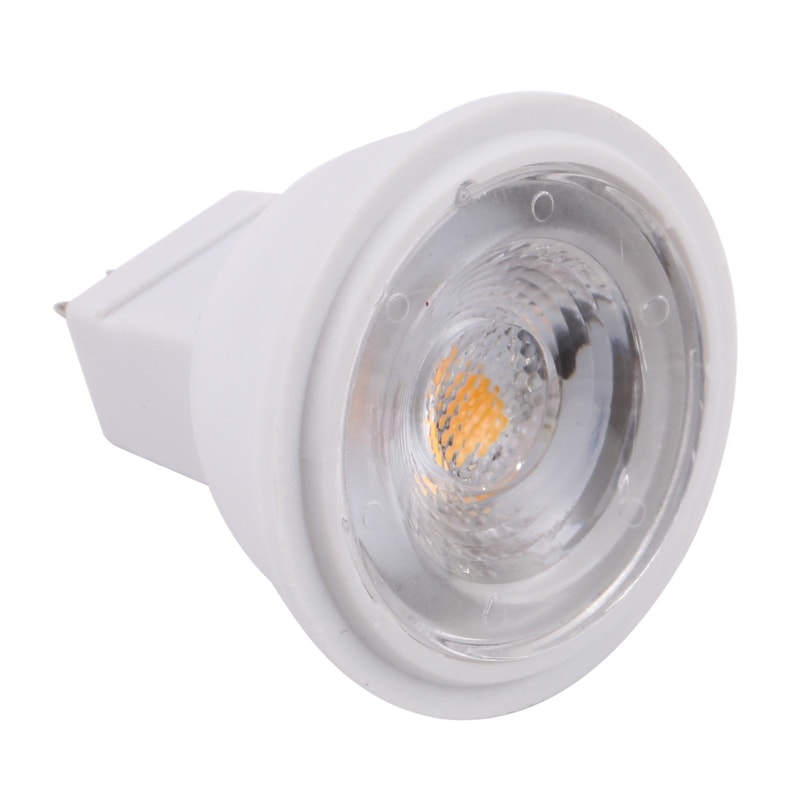 MR11 3-LED 3030 SMD Warm White Spotlight AC/DC 12V