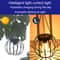 Solar Pumpkin Lantern Outdoor Hanging Garden Courtyard Villa Decoration LED Light