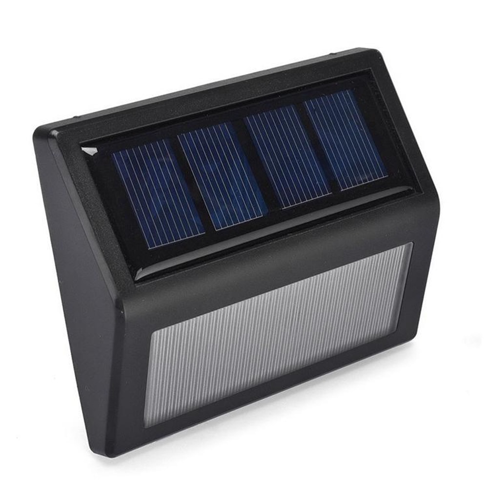 BrightGlow 6 LED Solar Wall Light Waterproof Outdoor Deck Garden Lighting 2