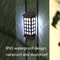 Solar Outdoor Fence Wall Light Warm Garden Decoration 5