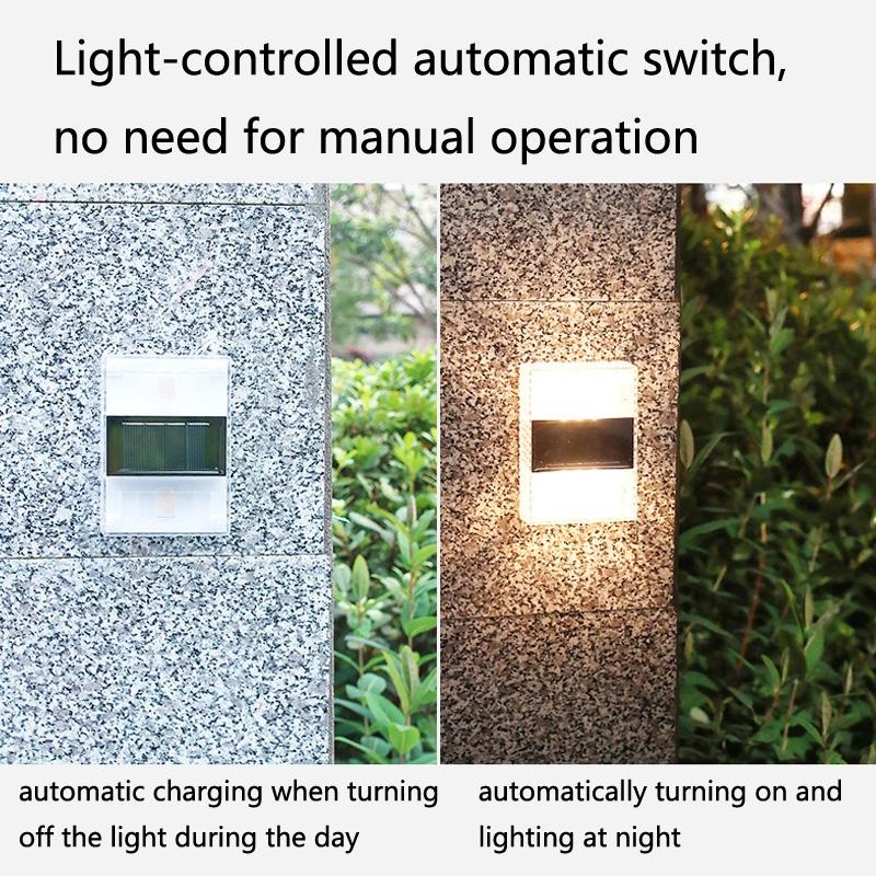 Solar LED Outdoor Decorative Garden Lights 6 LED Solar Night Light Outdoor 3