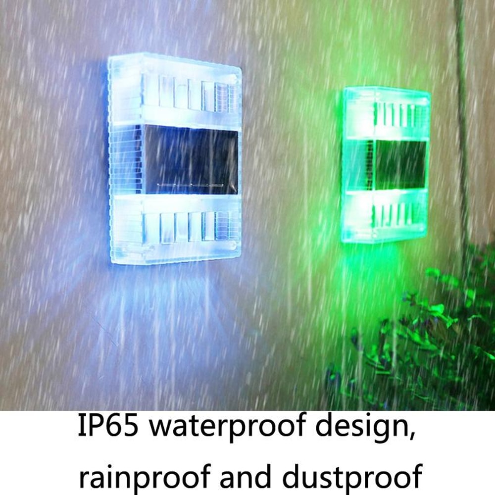 Solar LED Outdoor Decorative Garden Lights 6 LED Solar Night Light Outdoor 4