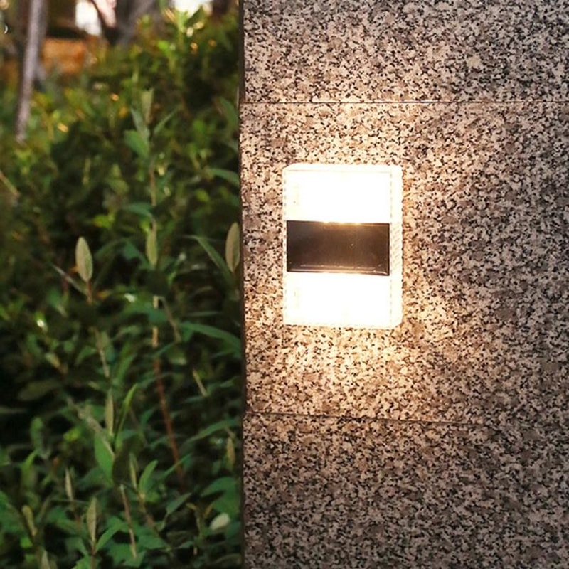Solar LED Outdoor Decorative Garden Lights 6 LED Solar Night Light Outdoor 7