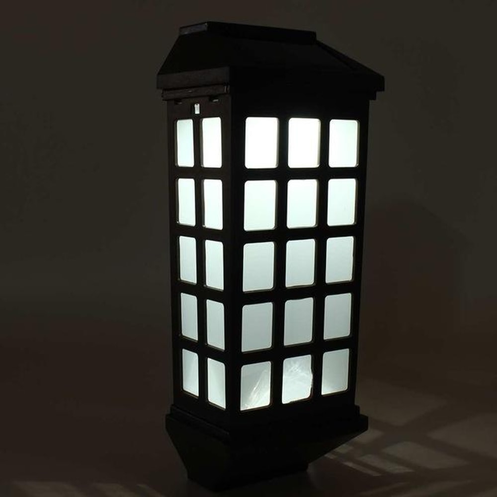 Extended Outdoor Solar Wall Lamp Waterproof Garden & Courtyard Light