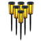 Hexagonal Hollow Solar LED Garden Light Waterproof Outdoor Lawn Lamp 1