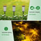 Hexagonal Hollow Solar LED Garden Light Waterproof Outdoor Lawn Lamp 5