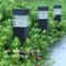 Solar Powered Outdoor Waterproof Lawn Column Light Modern Landscape Lighting 1