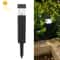 Solar Powered Outdoor Waterproof Lawn Column Light Modern Landscape Lighting 6