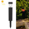 Solar Powered Outdoor Waterproof Lawn Column Light Modern Landscape Lighting 8