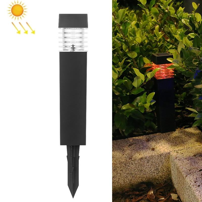 Solar Powered Outdoor Waterproof Lawn Column Light Modern Landscape Lighting 8