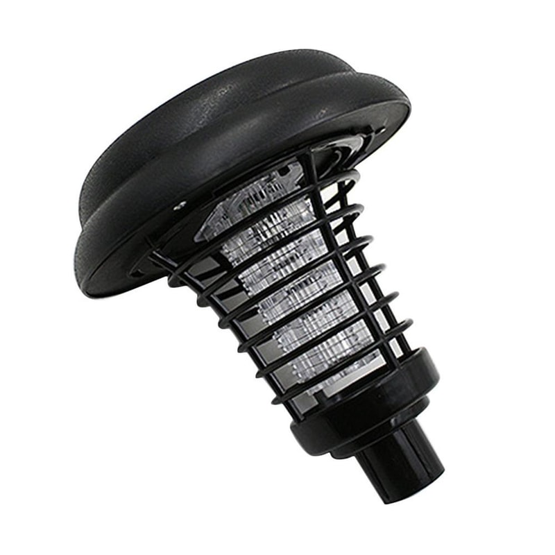 Solar Powered Wall Mosquito Killer Lamp for Outdoor Protection