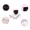 Solar Powered Double LED Wall Light Waterproof Outdoor Shed Lamp
