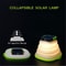 Portable Folding Solar Camping Lamp With LED Tent Light 6