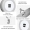 2-in-1 LED Portable Camping String Light USB Rechargeable Outdoor Tent Lamp