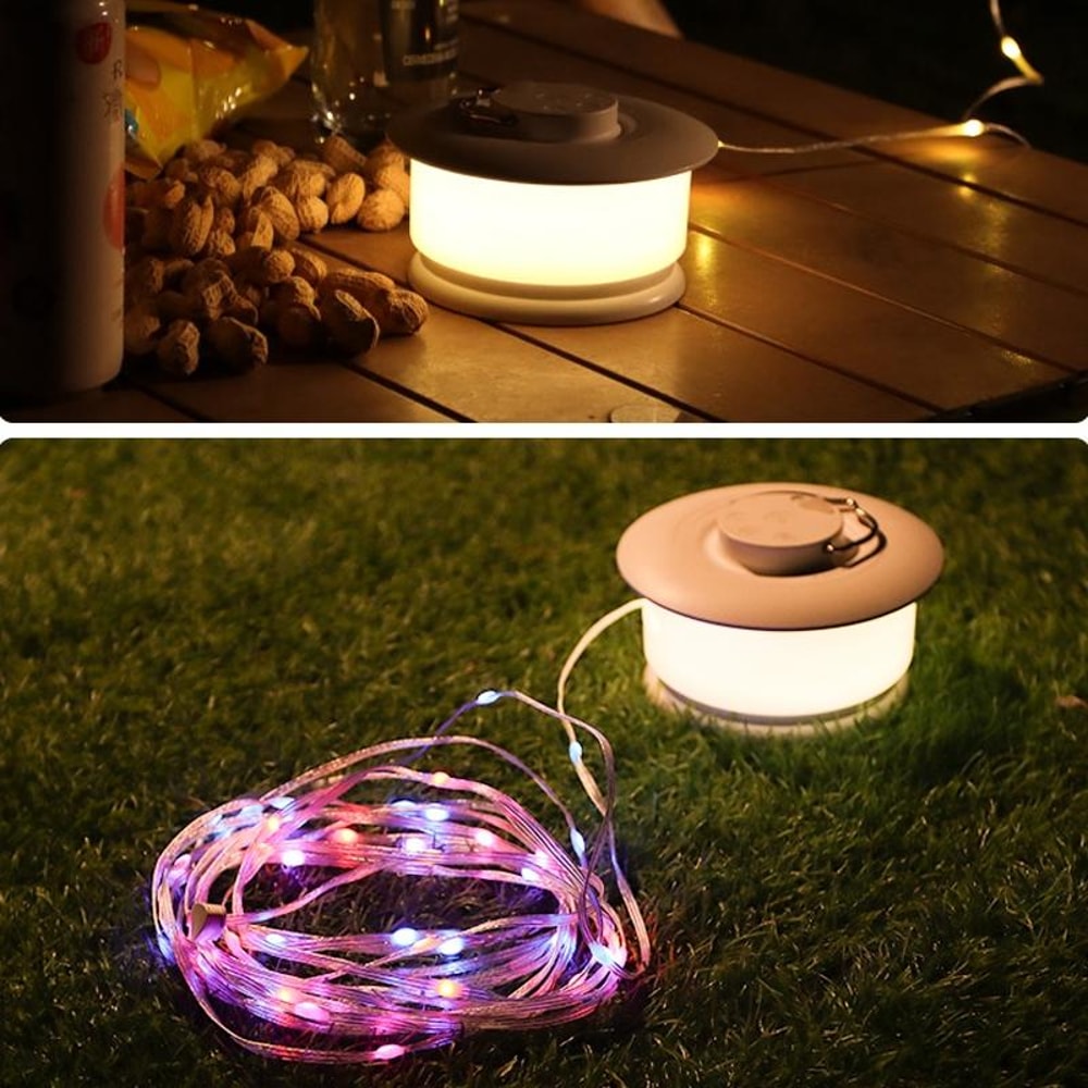 LED Outdoor Camping Tent Light String Ambient Lantern