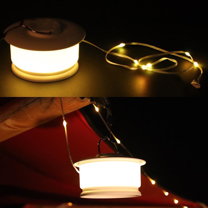 LED Outdoor Camping Tent Light String Ambient Lantern
