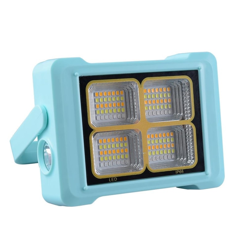 Portable Solar Flood Light Emergency Work Flashlight 12