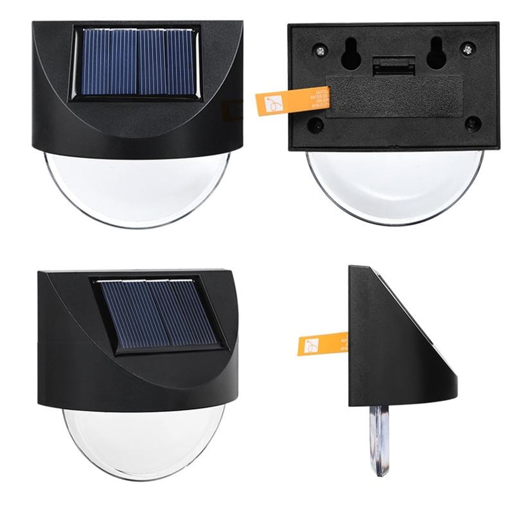 Premium Outdoor Solar Mirror Wall Lights For Garden Decoration 2
