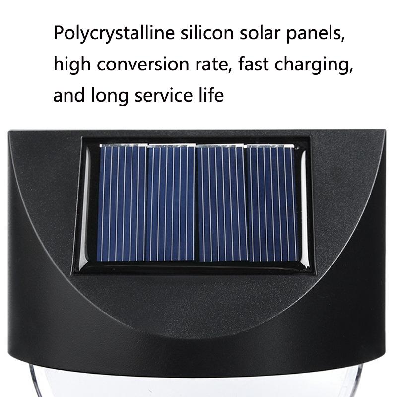 Premium Outdoor Solar Mirror Wall Lights For Garden Decoration 4
