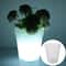 Solar Powered LED Flower Pot Garden Light Outdoor Solar Garden Decor