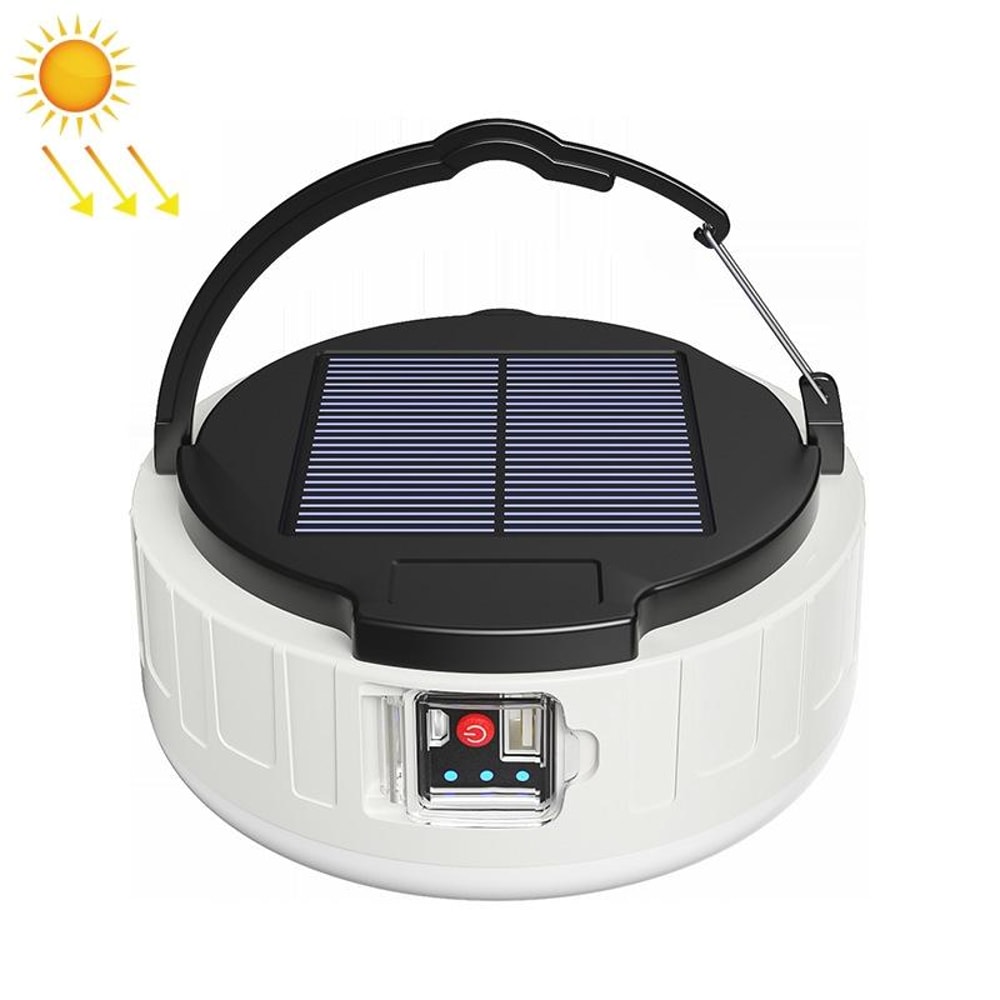 Solar Powered LED Portable Emergency Camping Light 6