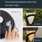 Dual Purpose Cone Solar Garden Light LED Lawn & Wall Fixture