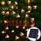 Bee Solar Garden Lights Warm White Outdoor String Fairy LEDs