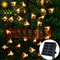 Bee Solar Garden Lights Warm White Outdoor String Fairy LEDs