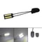 Portable Dual Flexible Arms LED Clip Lamp For Reading Desk Camping 1
