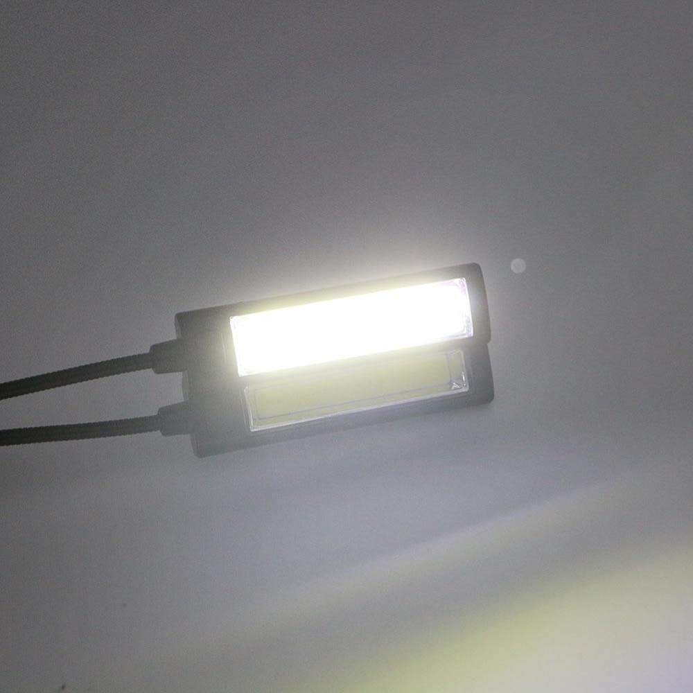 Portable Dual Flexible Arms LED Clip Lamp For Reading Desk Camping 4