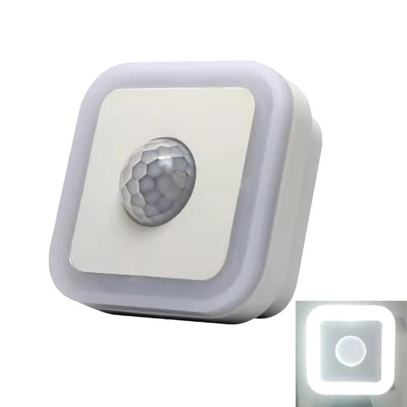 LED Motion Sensor Night Light Plug-In, Wiring-Free, Stair & Corridor Illumination