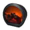 Semi Circular Simulation Flame Touch Fireplace Light