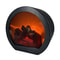 Semi Circular Simulation Flame Touch Fireplace Light