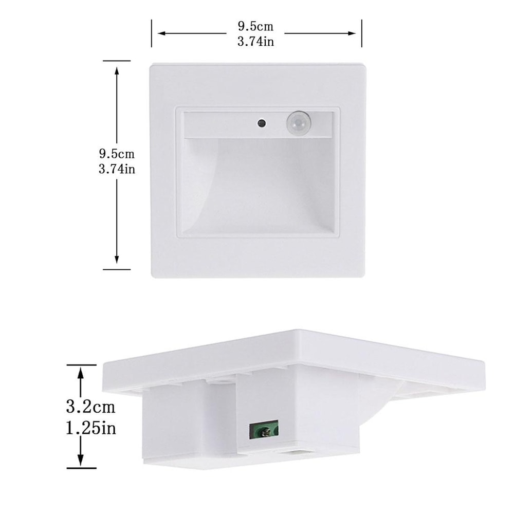 LED Wall Light With Motion Sensor Stair Light COB LED Wall Light For Steps Corners 3