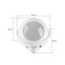 Smart LED Motion Sensor Stair Night Light Rechargeable White Light 6