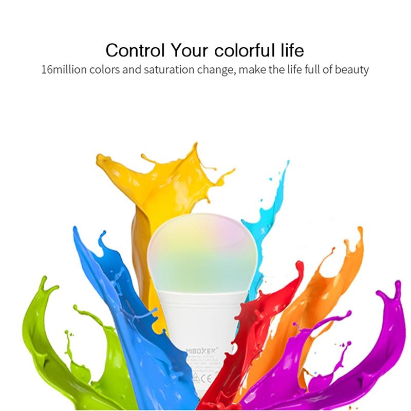 Smart RGB+CCT LED Bulb E27 App & Remote Controlled Indoor Light