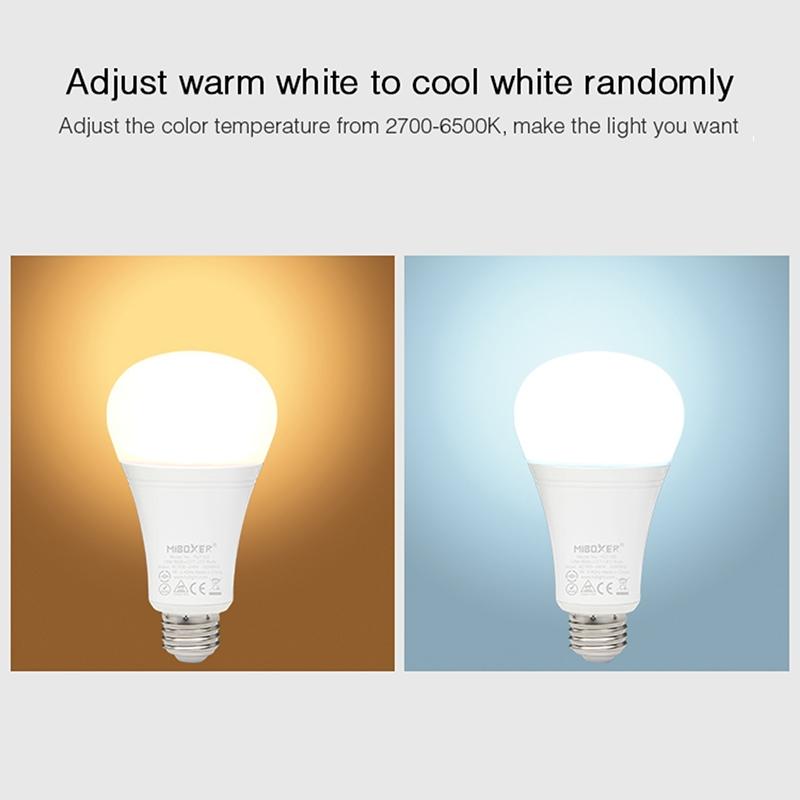 Smart RGB+CCT LED Bulb E27 App & Remote Controlled Indoor Light