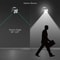 LED Outdoor Motion Sensor Spotlight Wall Light