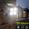 LED Outdoor Motion Sensor Spotlight Wall Light