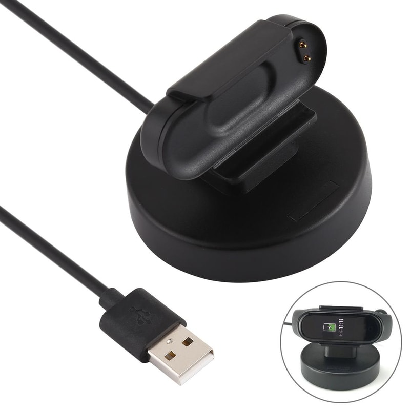 Xiaomi Mi Band Charging Dock Stand With Cable Secure Fast Charger 0