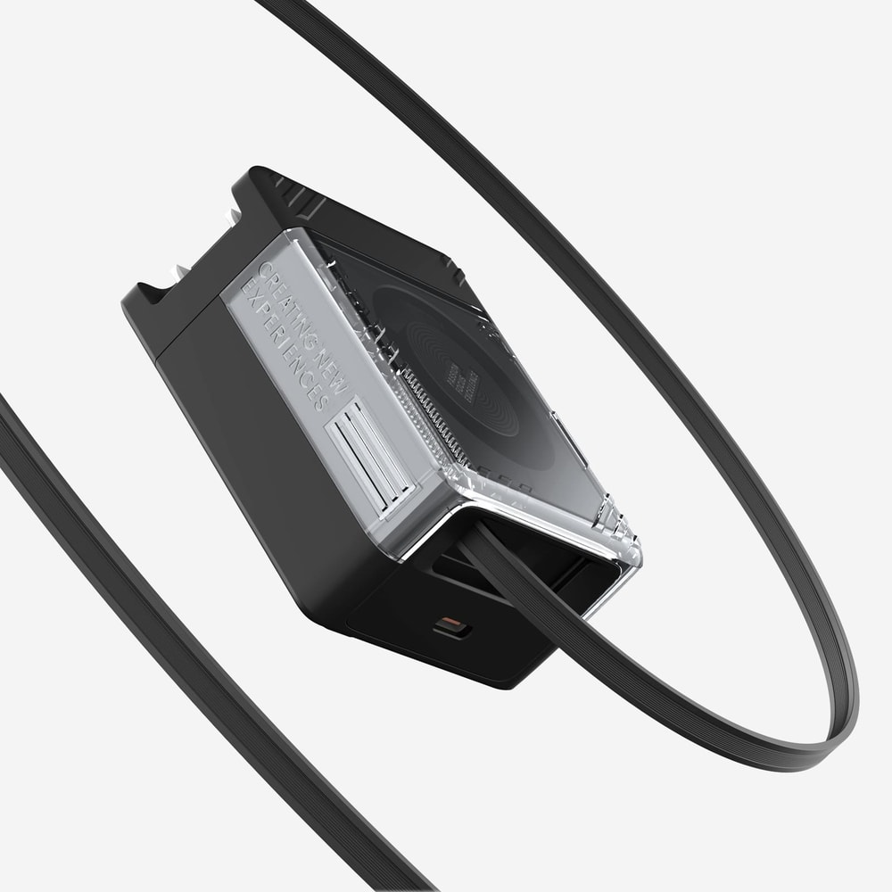 Nillkin IceCore GaN Fast Charger with Retractable USB C Cable
